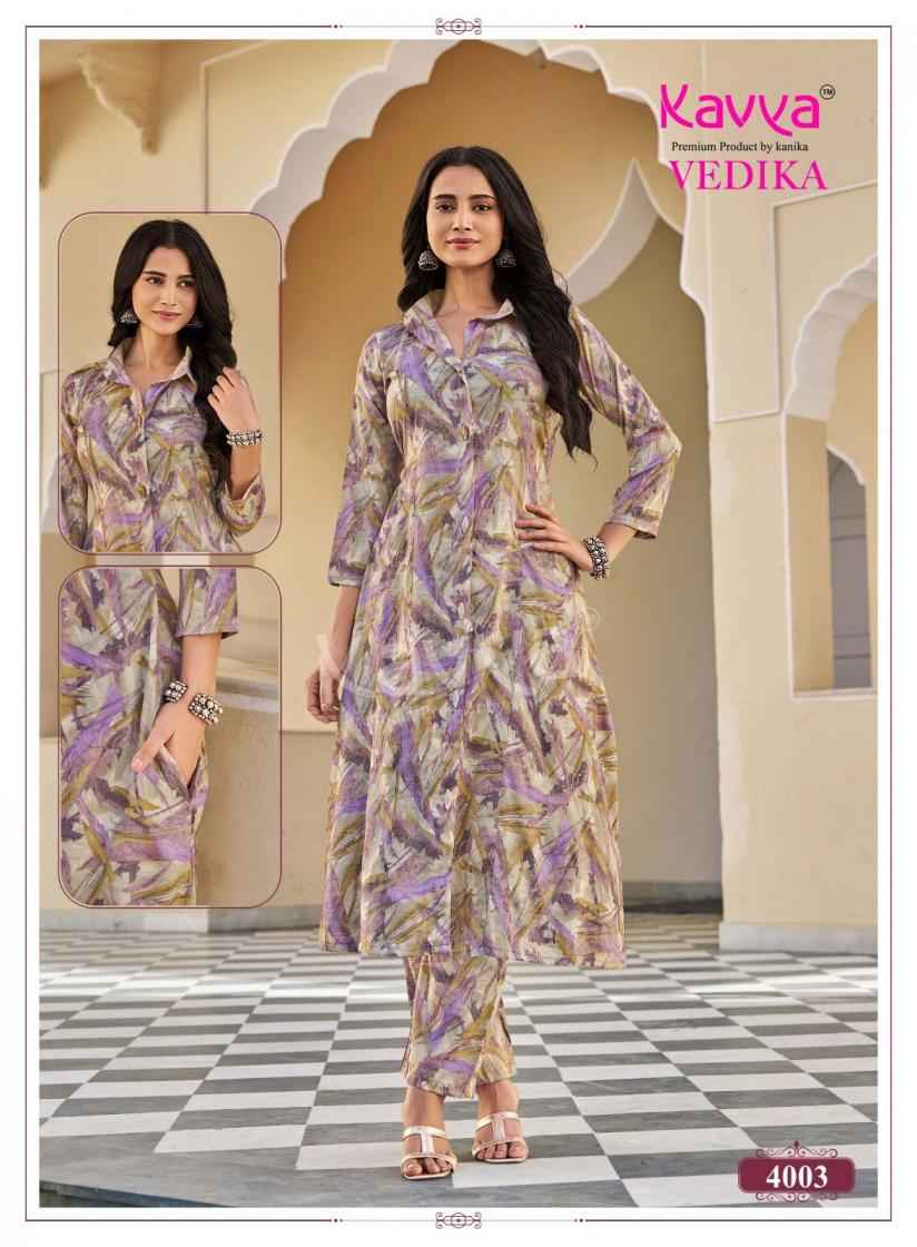 Kavya Vedika Vol 4 Capsule Co Ord Set 10 pcs Catalogue