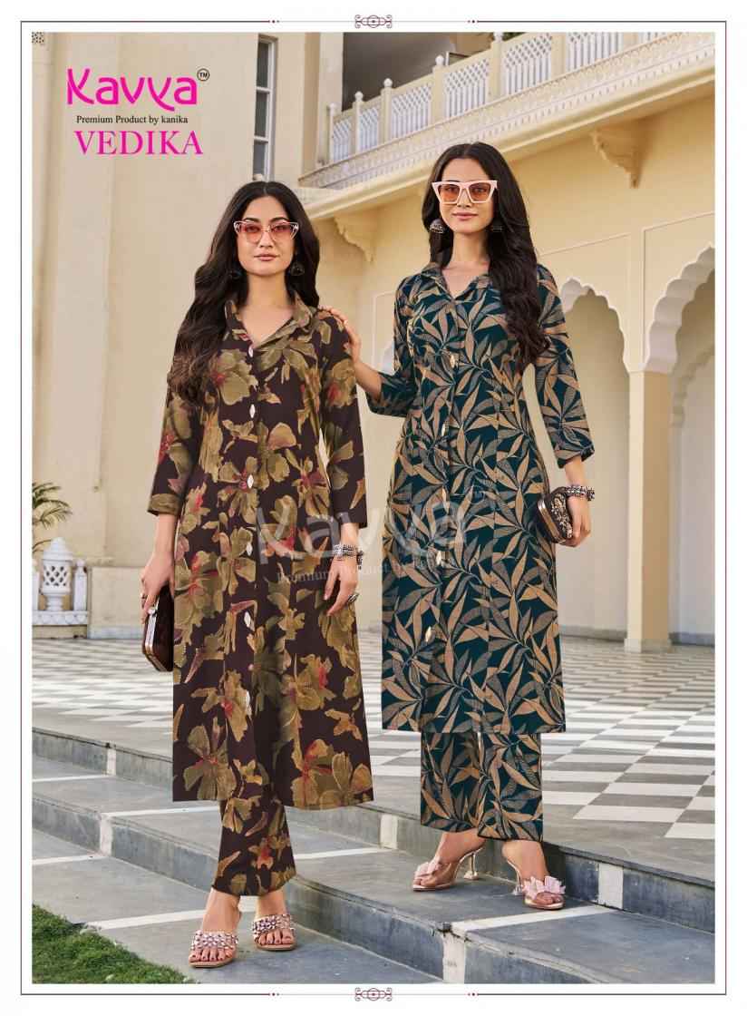 Kavya Vedika Vol 4 Capsule Co Ord Set 10 pcs Catalogue