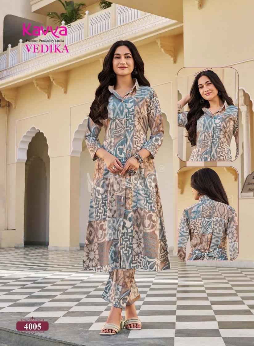 Kavya Vedika Vol 4 Capsule Co Ord Set 10 pcs Catalogue
