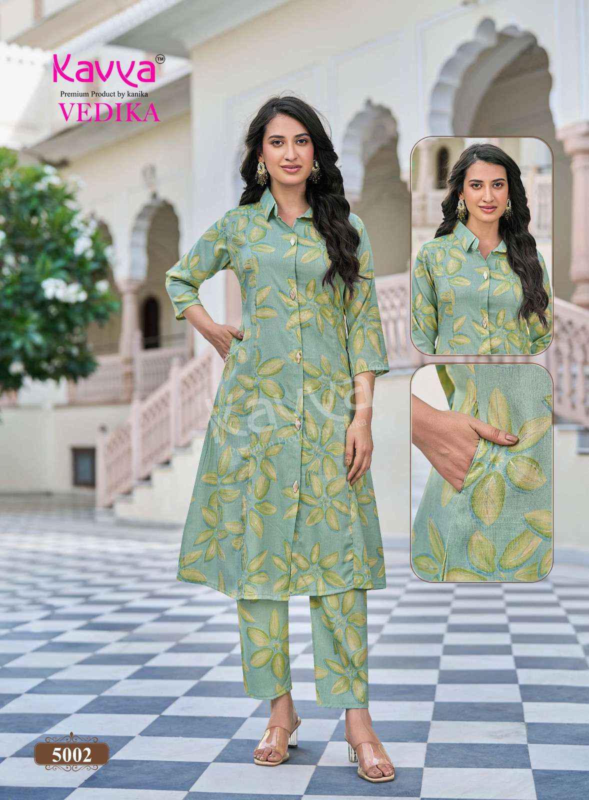 Kavya Vedika Vol 5 Capsule Co Ord Set 10 pcs Catalogue