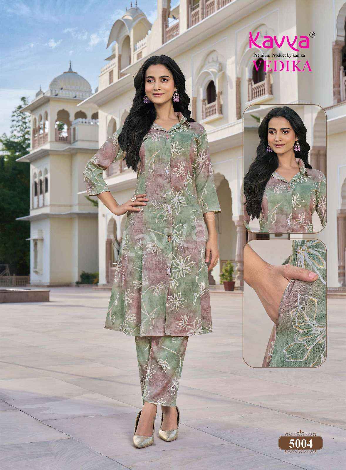 Kavya Vedika Vol 5 Capsule Co Ord Set 10 pcs Catalogue