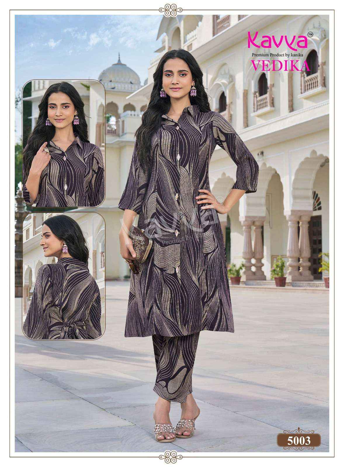 Kavya Vedika Vol 5 Capsule Co Ord Set 10 pcs Catalogue