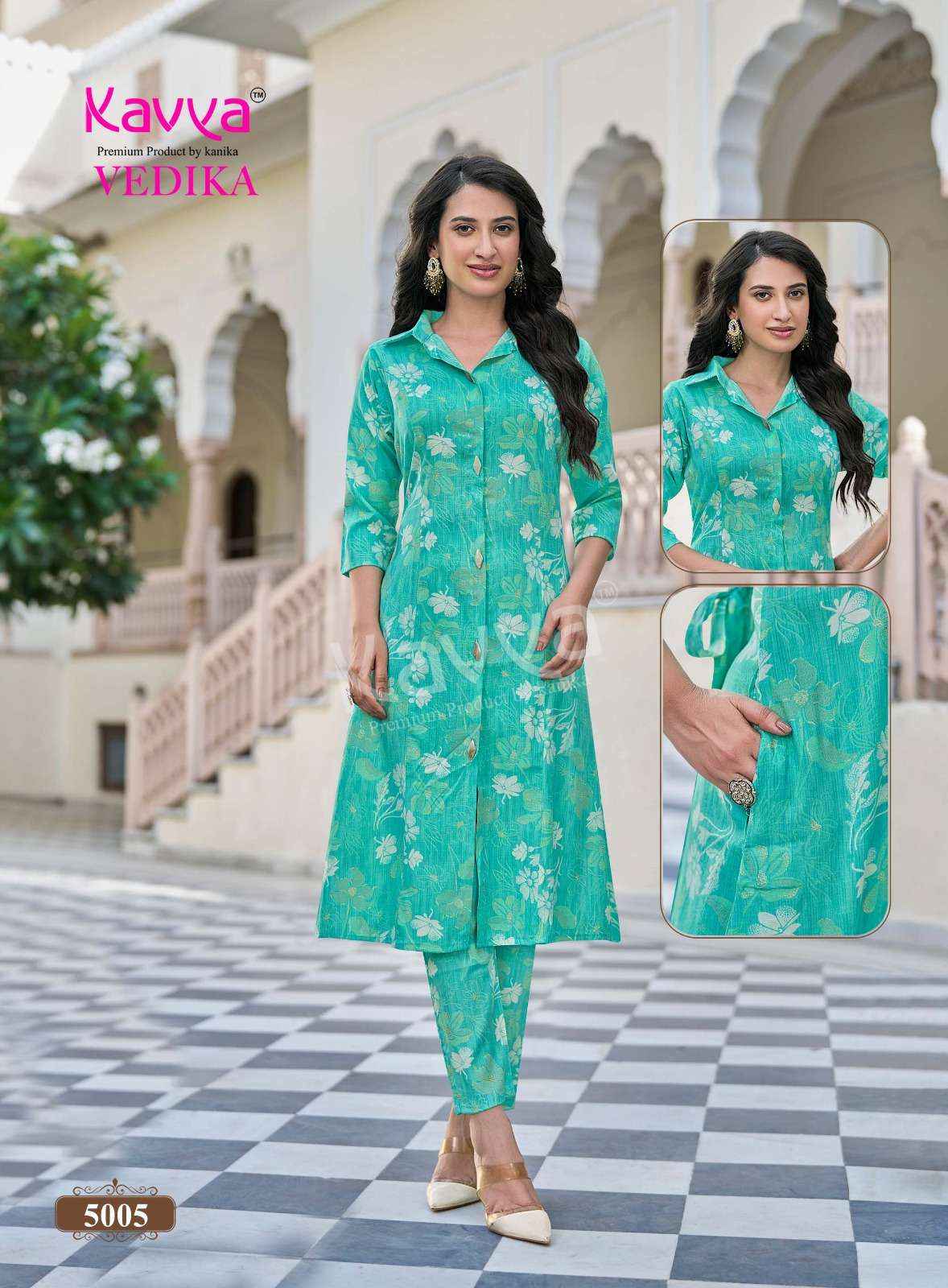 Kavya Vedika Vol 5 Capsule Co Ord Set 10 pcs Catalogue
