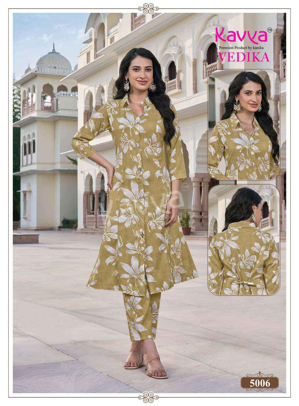 Kavya Vedika Vol 5 Capsule Co Ord Set 10 pcs Catalogue
