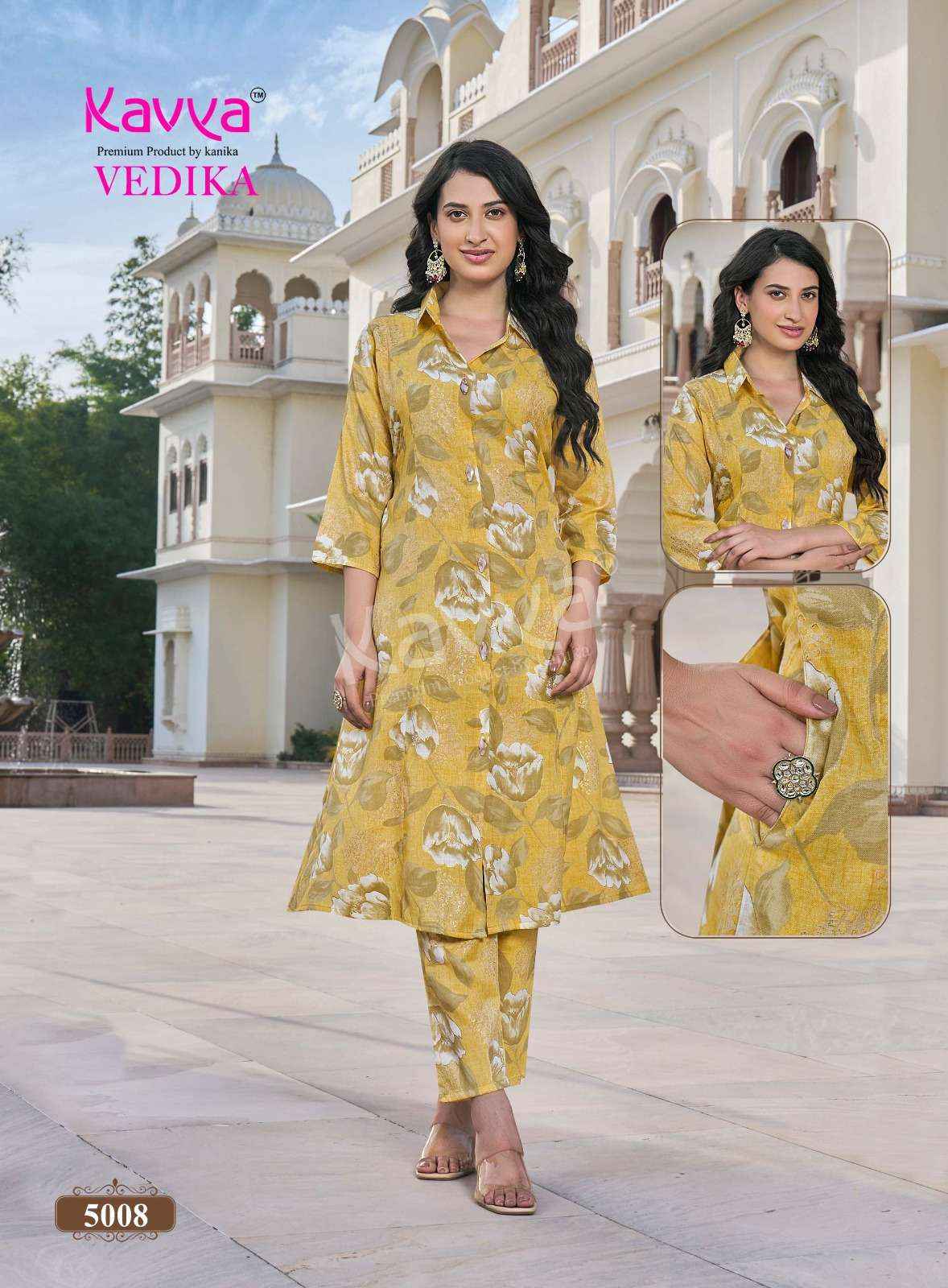 Kavya Vedika Vol 5 Capsule Co Ord Set 10 pcs Catalogue