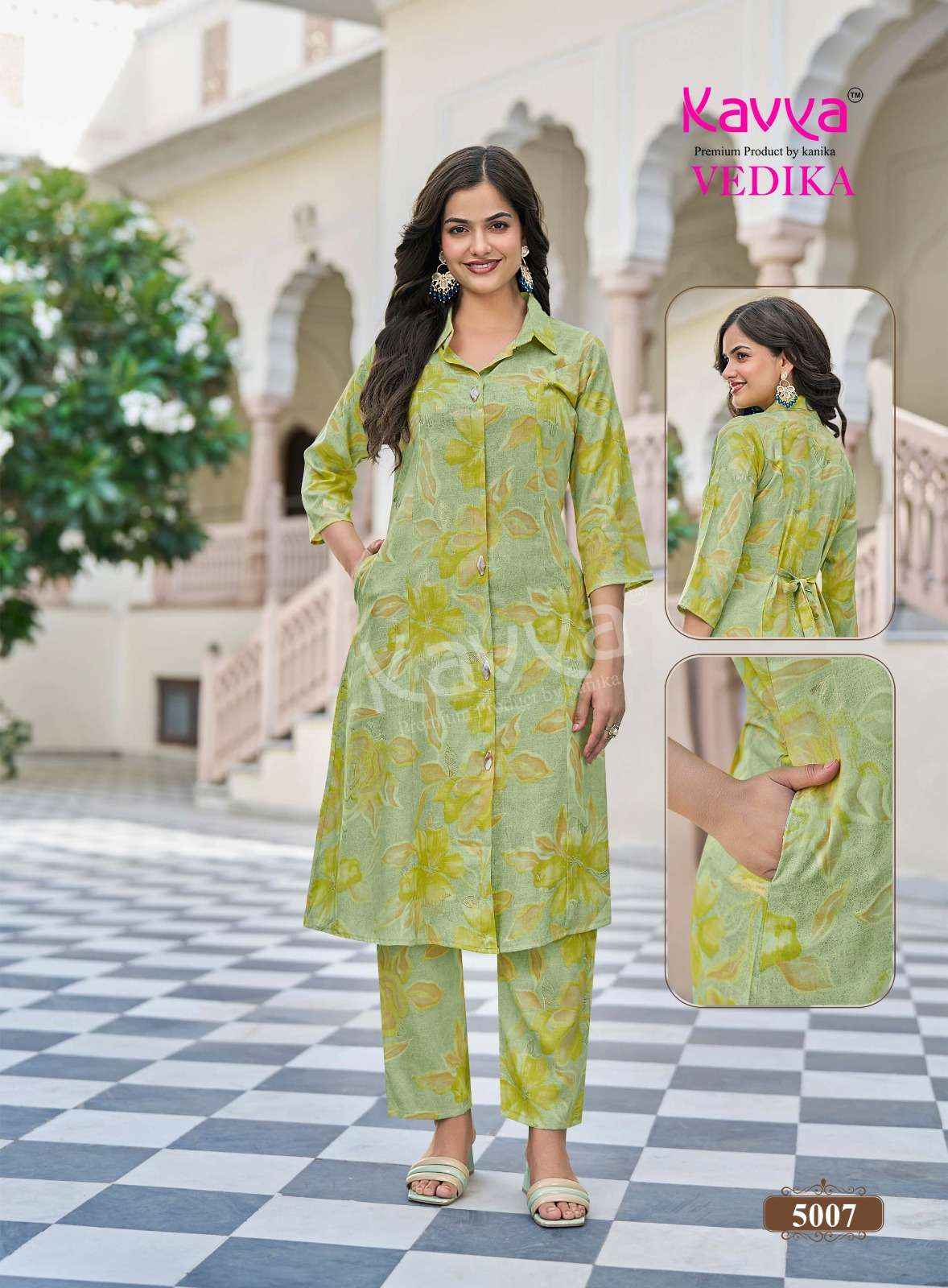 Kavya Vedika Vol 5 Capsule Co Ord Set 10 pcs Catalogue