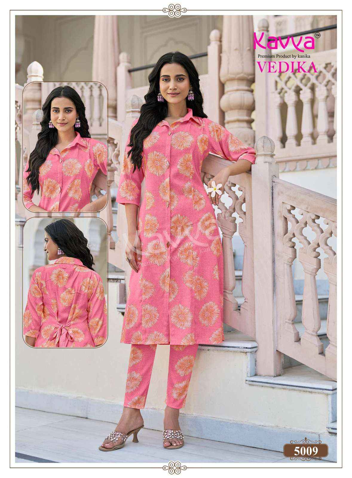 Kavya Vedika Vol 5 Capsule Co Ord Set 10 pcs Catalogue