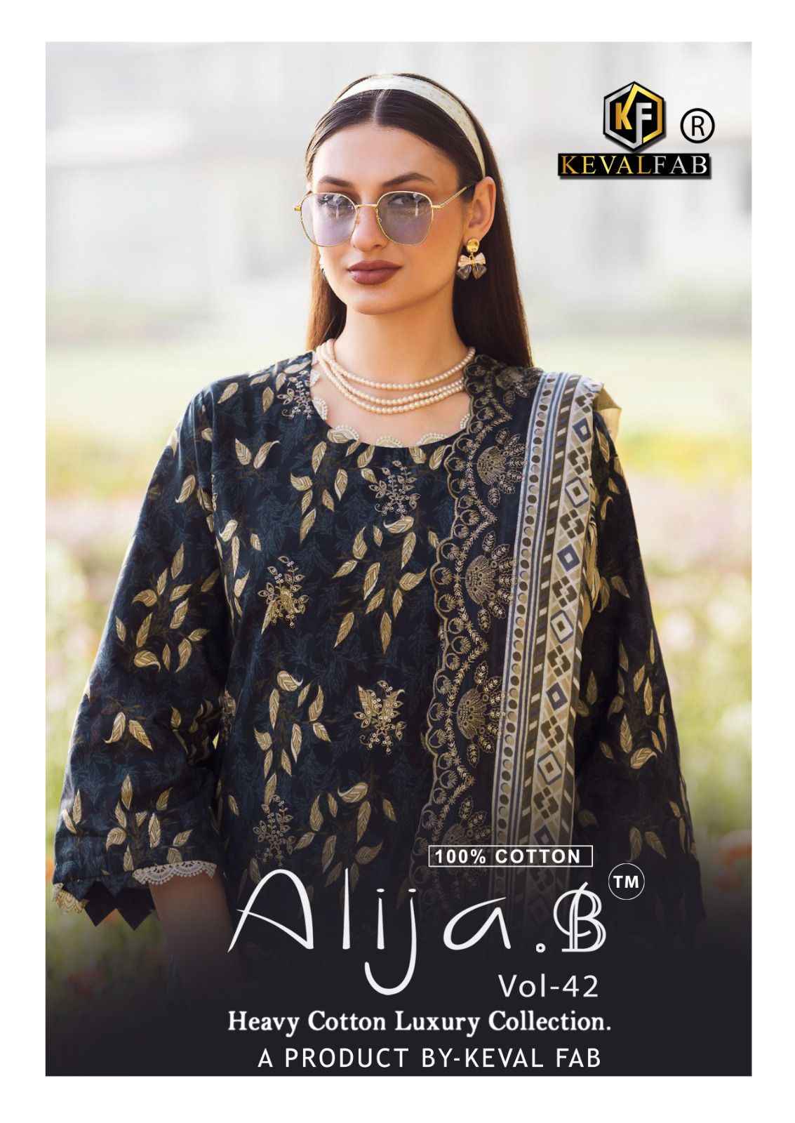 Keval Fab Alija B Vol 42 Readymade Cotton Dress 6 pcs Catalogue