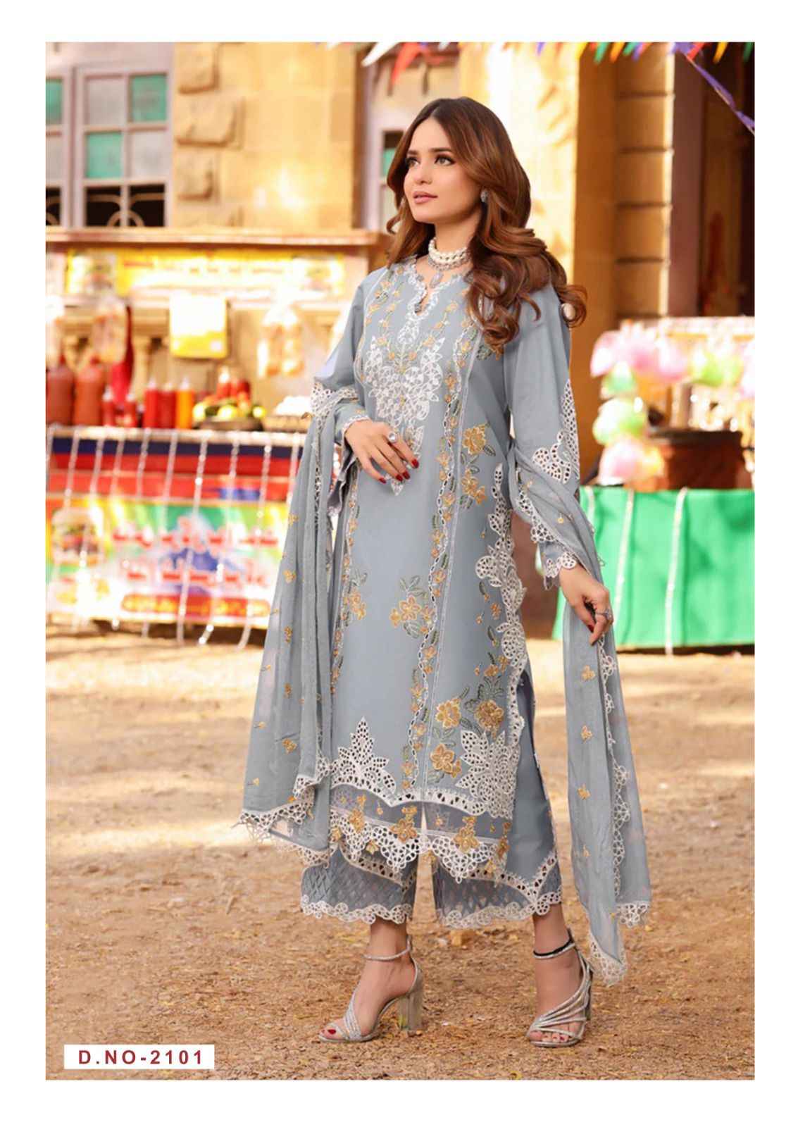 Keval Fab Ellija B Vol 21 Cotton Dress Material 6 pcs Catalogue