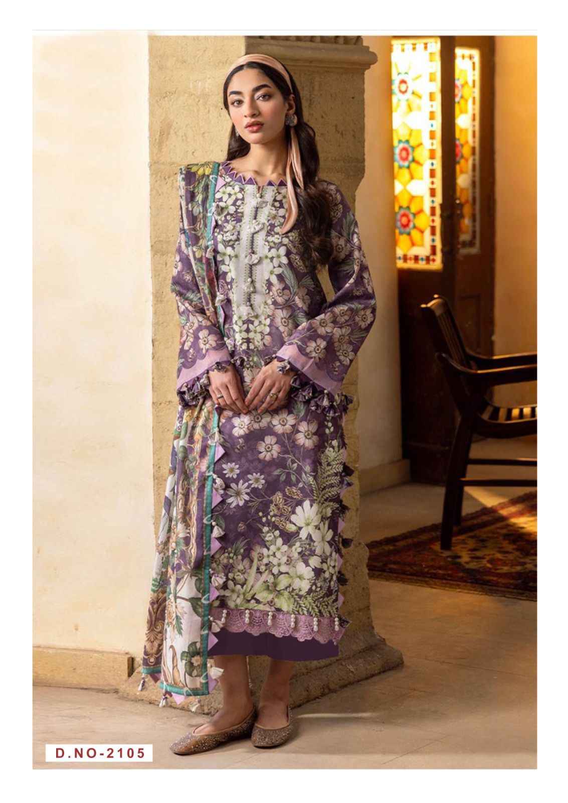 Keval Fab Ellija B Vol 21 Cotton Dress Material 6 pcs Catalogue