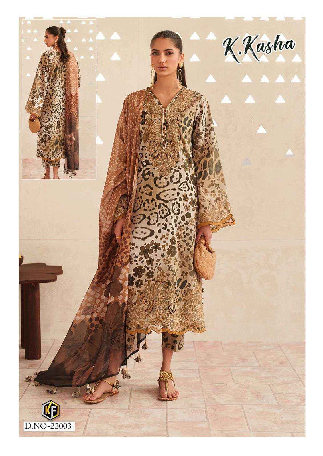 Keval Fab K Kasha Vol 22 Readymade Cotton Dress 6 pc Cataloge