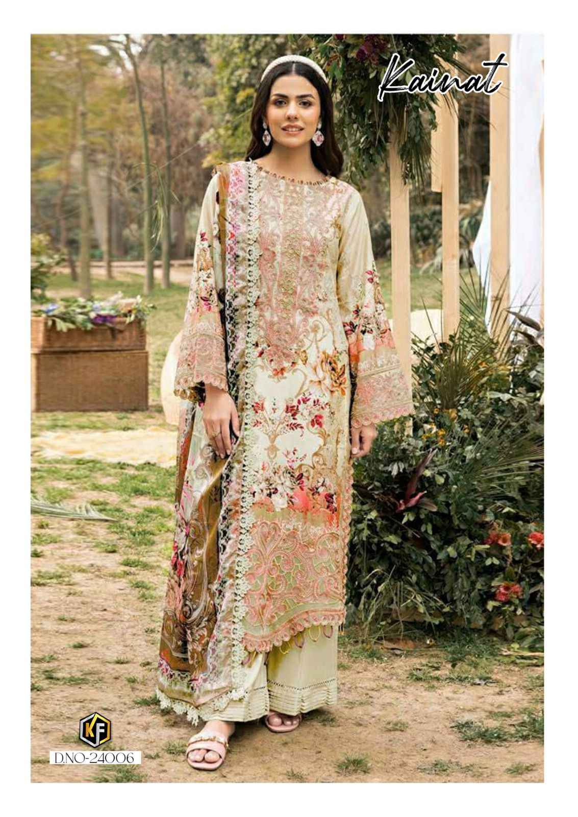 Keval Fab Kainat Vol 24 Readymade Cotton Dress 6 pcs Catalogue