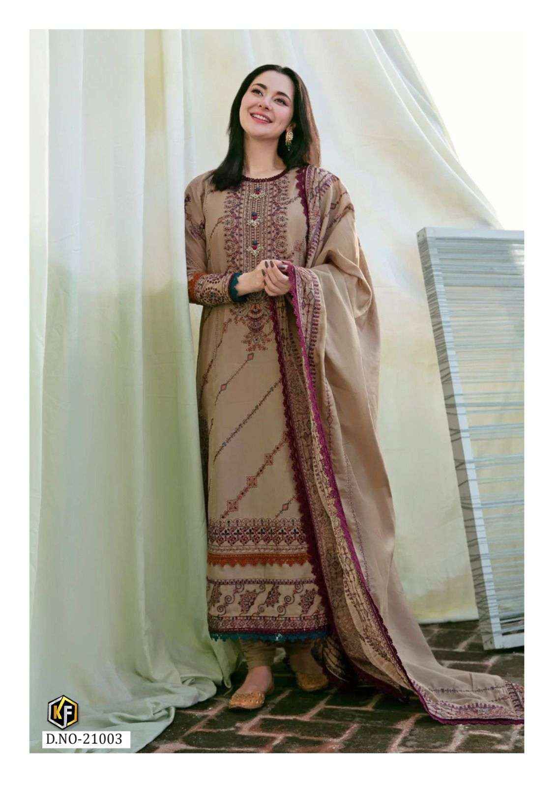 Keval Fab Maryum & Maria Vol 21 Cotton Dress Material 6 pcs Catalogue