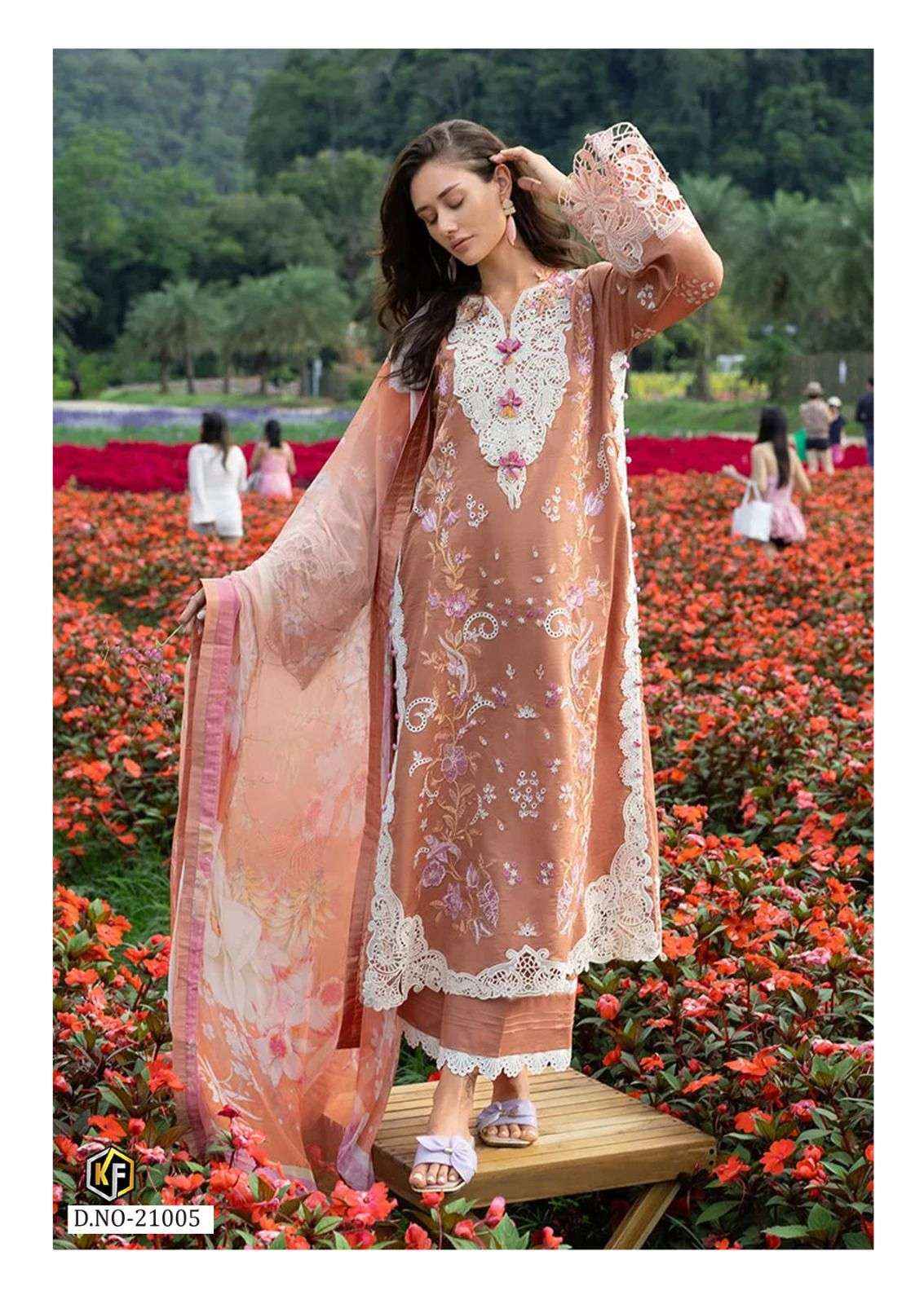 Keval Fab Maryum & Maria Vol 21 Cotton Dress Material 6 pcs Catalogue