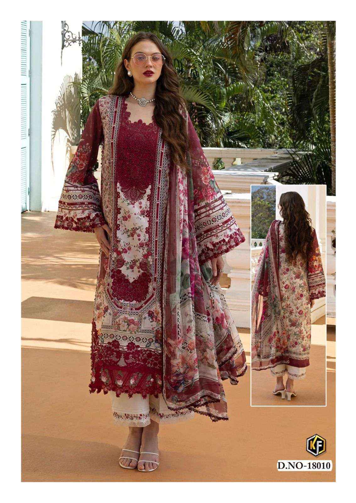 Keval Fab Nx Hit Vol 18 Cotton Dress Material 10 pcs Catalogue
