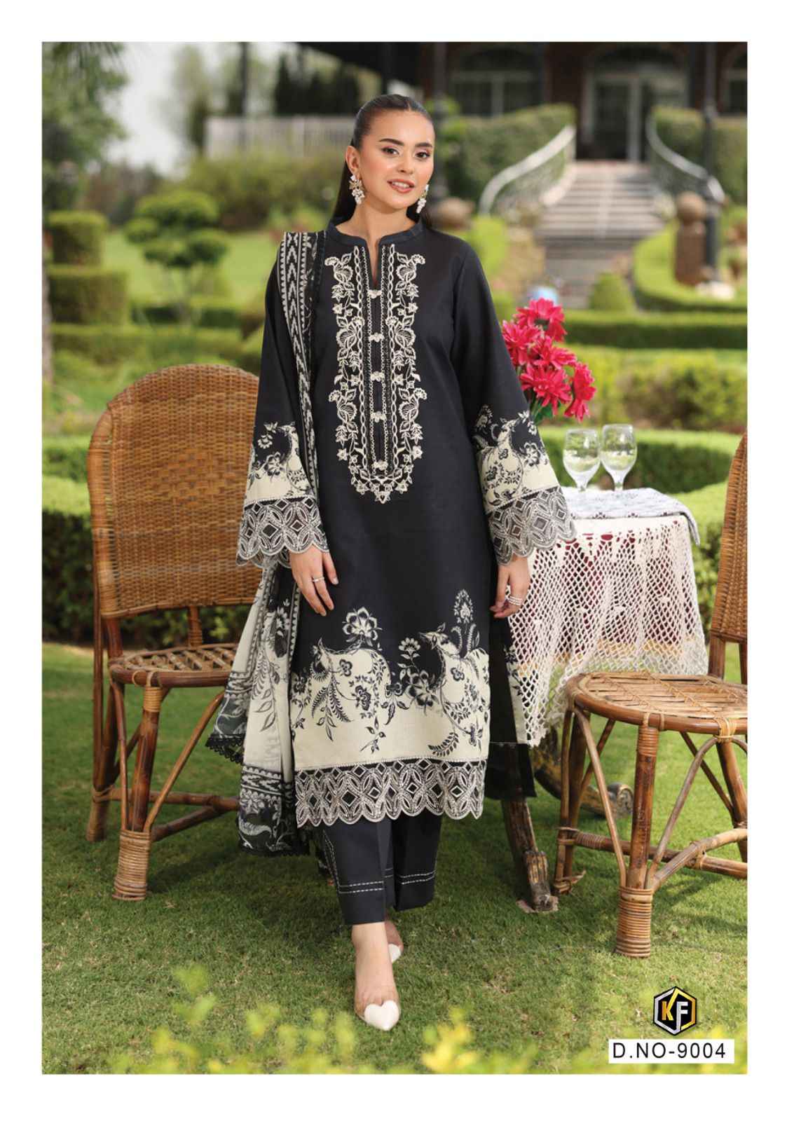 Keval Fab Qurbat Nx Vol 9 Readymade Cotton Dress 6 pc Cataloge