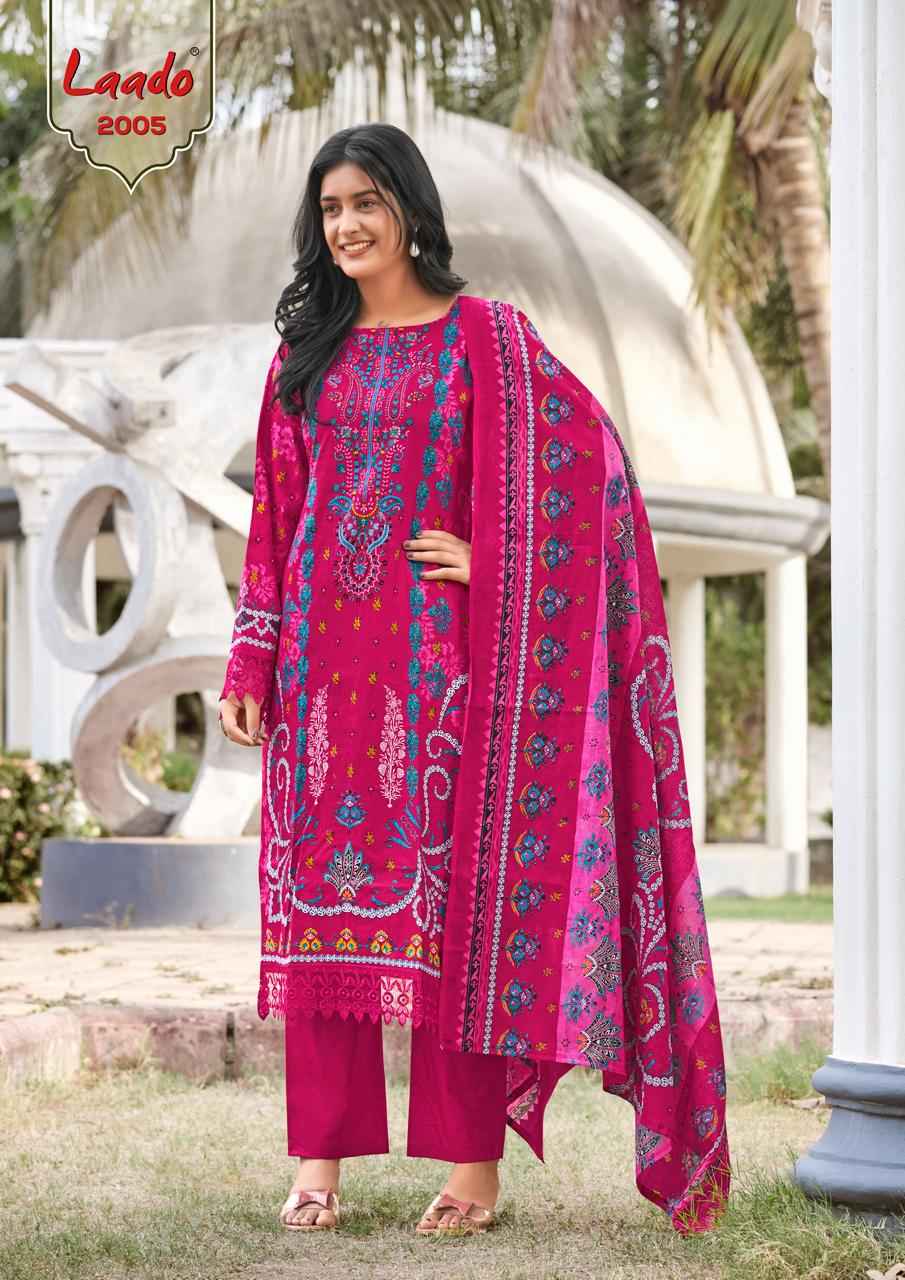 Laado Inayat Vol 2 Cotton Dress Material 8 Pc Catalog