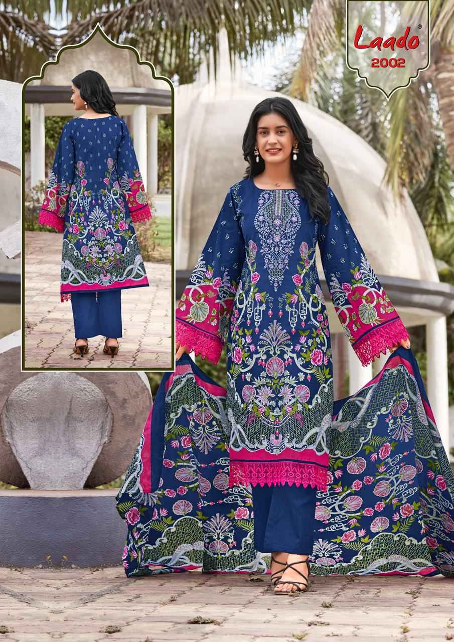 Laado Inayat Vol 2 Cotton Dress Material 8 Pc Catalog