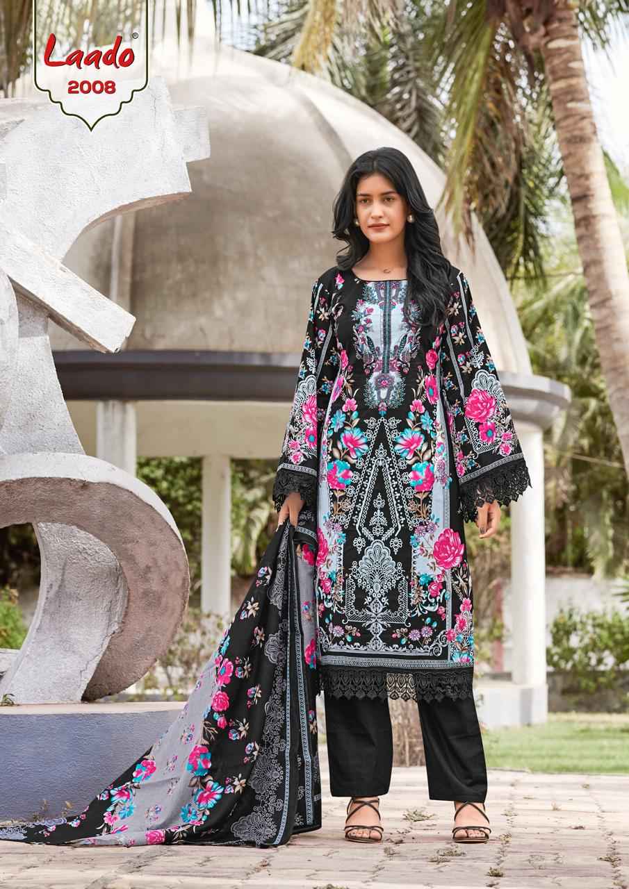 Laado Inayat Vol 2 Cotton Dress Material 8 Pc Catalog