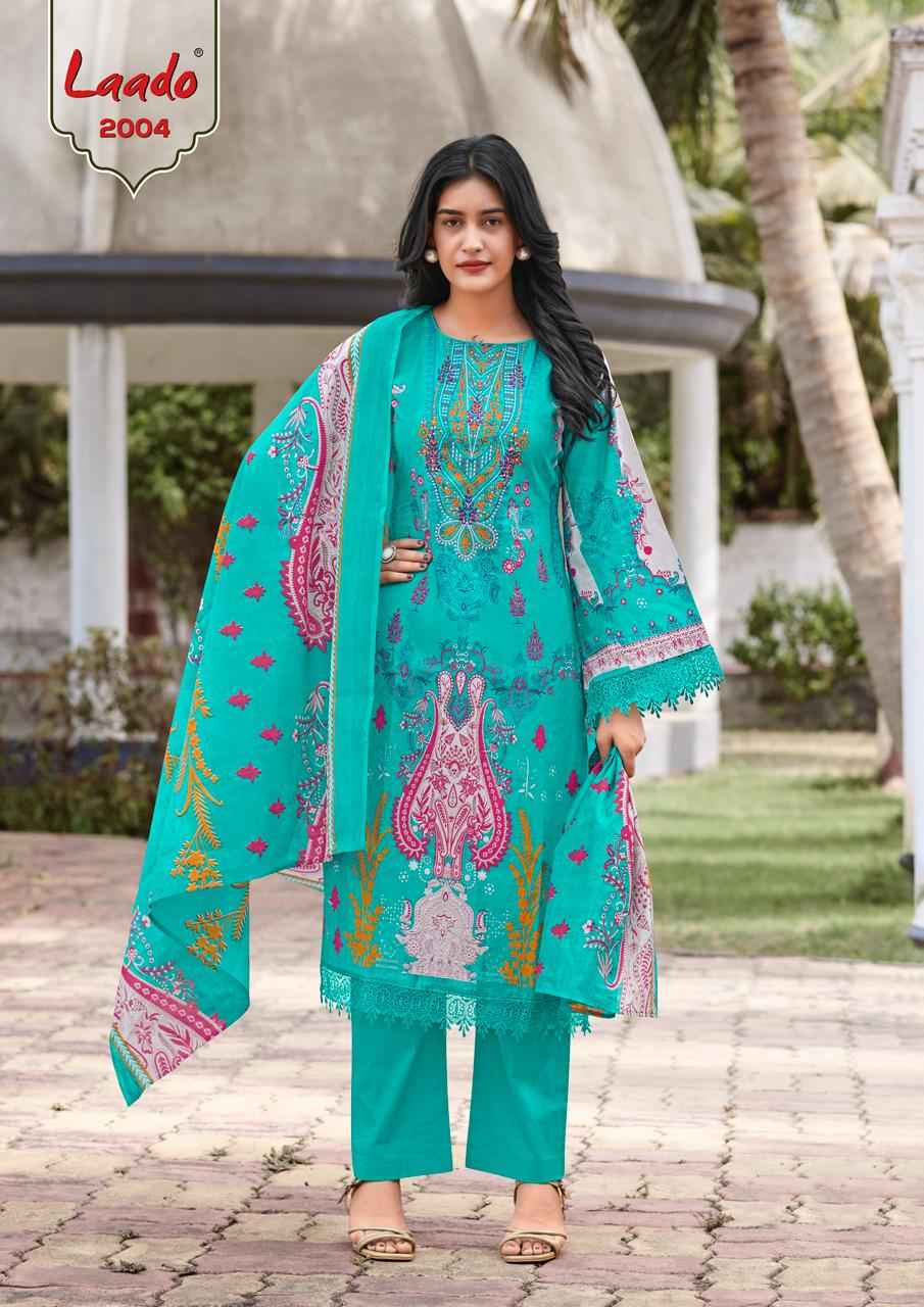 Laado Inayat Vol 2 Cotton Dress Material 8 Pc Catalog