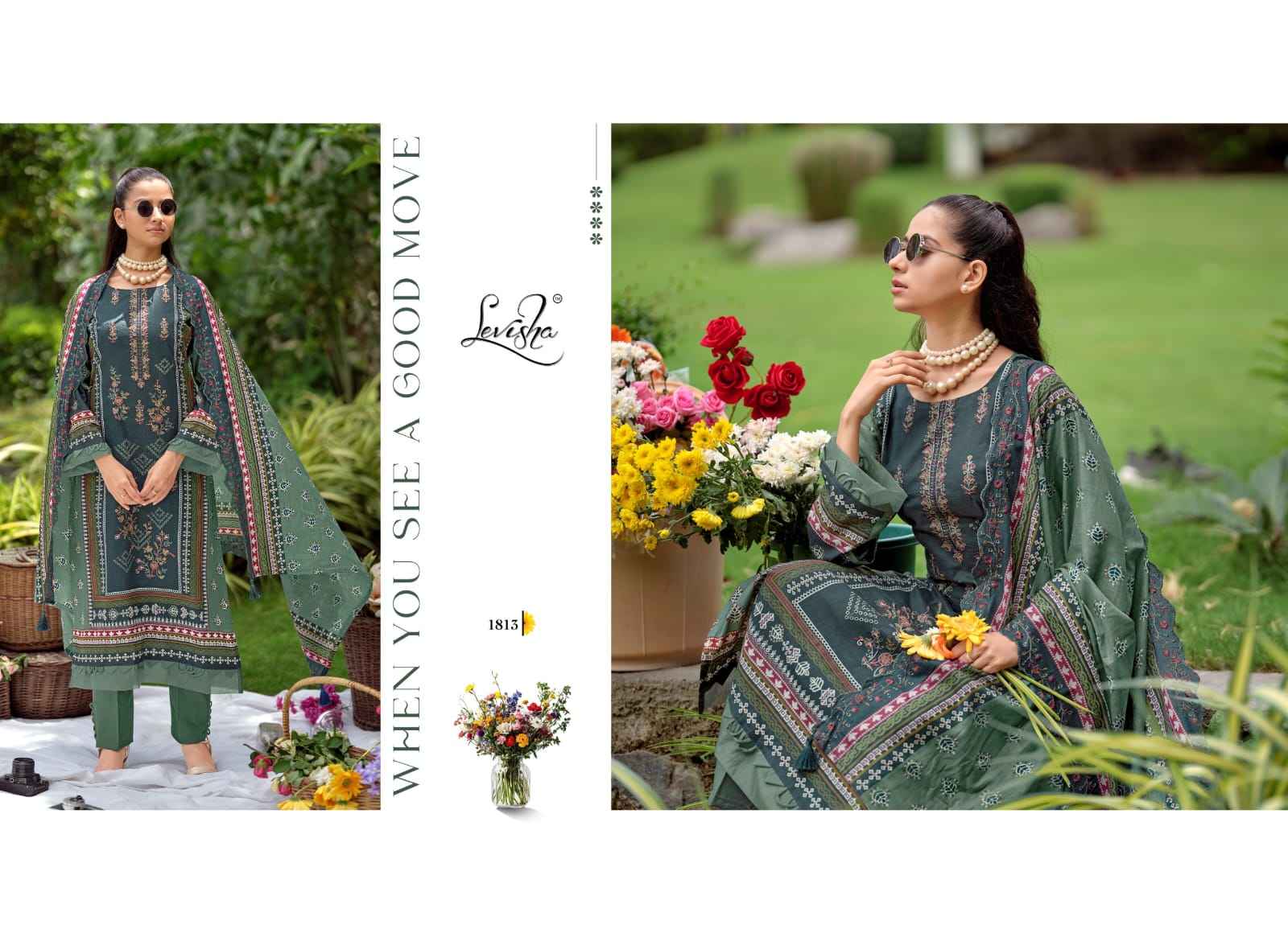 Levisha Madhubala Vol 18 Camric Lawn Cotton Dress Material 6 pcs Catalogue
