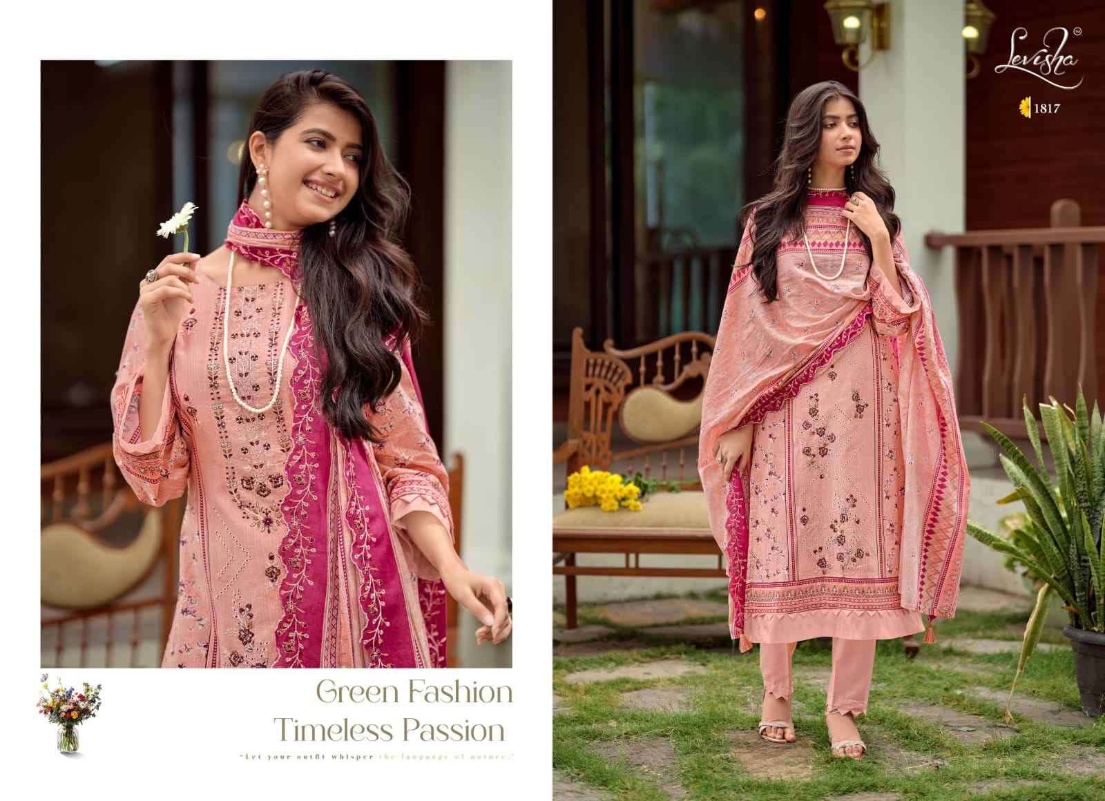 Levisha Madhubala Vol 18 Camric Lawn Cotton Dress Material 6 pcs Catalogue