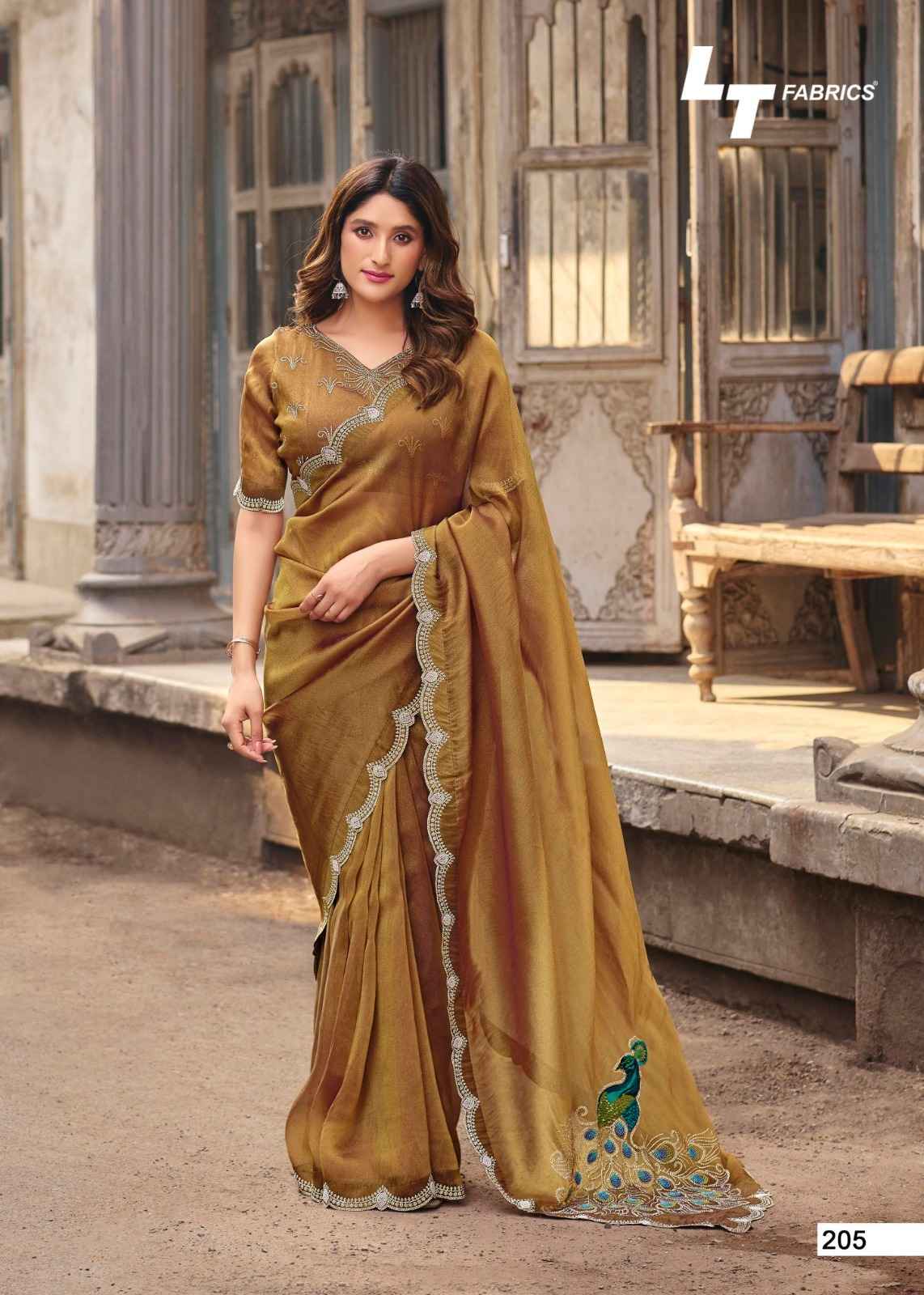 LT Fabrics Jimmy Vol 2 PN Cloud Saree 6 pcs Catalogue