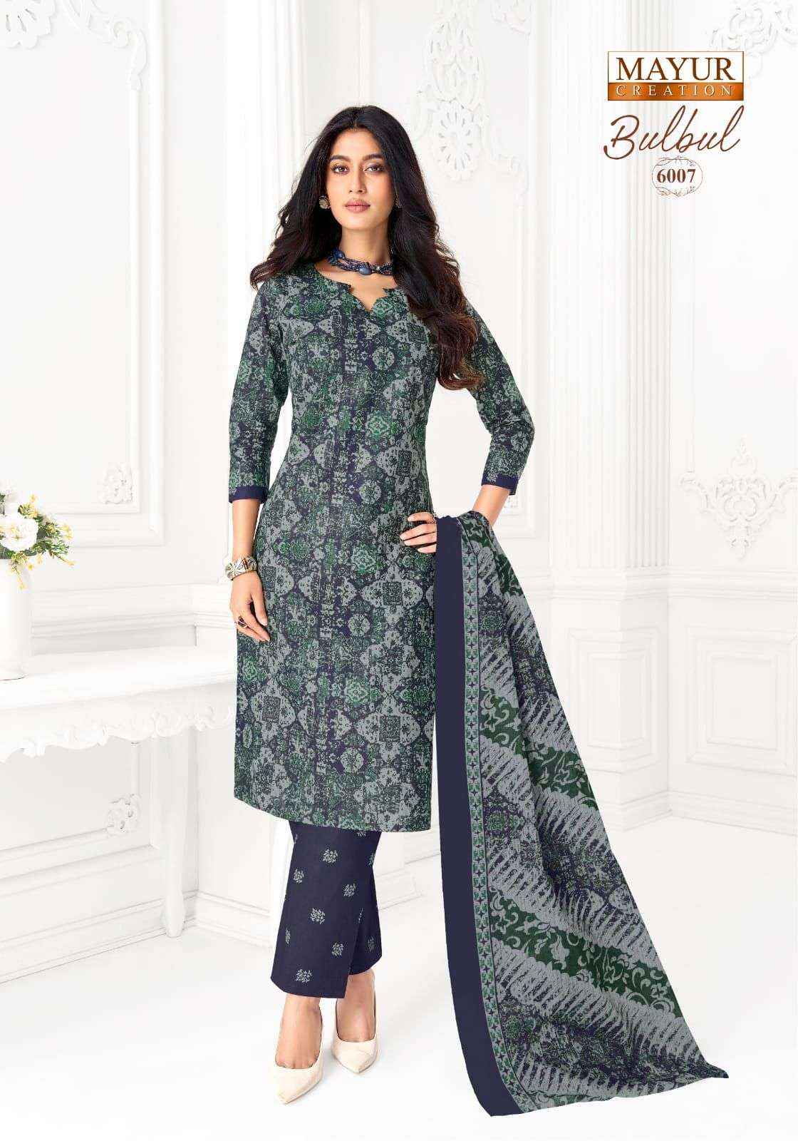 Mayur Creation Bulbul Vol 6 Cotton Dress Material 10 pcs Catalogue