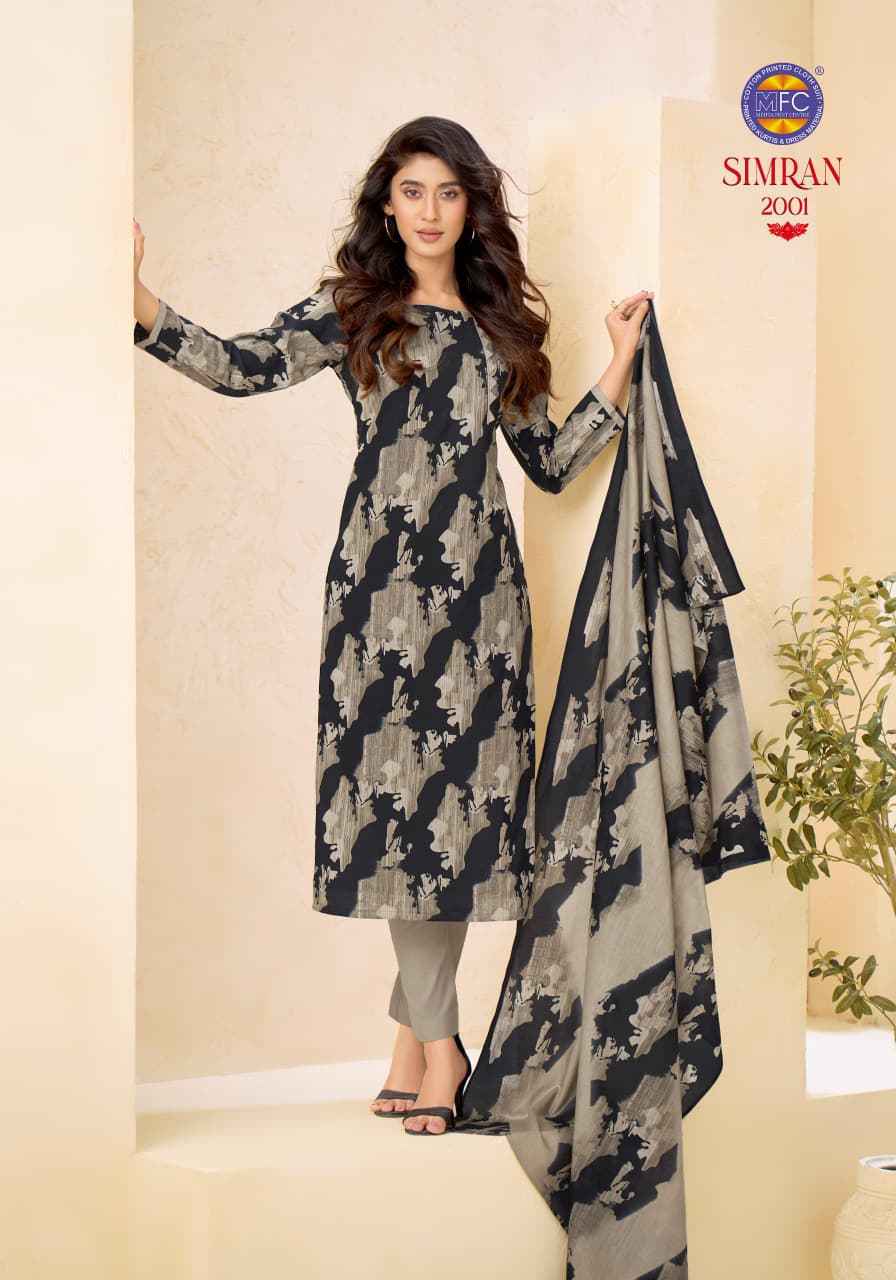 MFC Simran Vol 2 Cotton Dress Material 12 pcs Catalogue