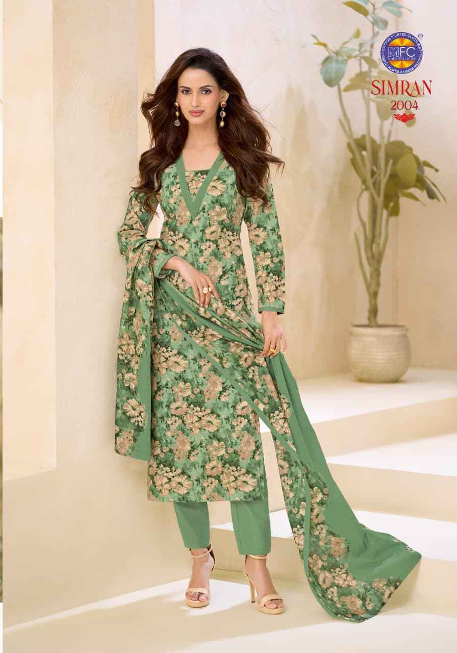 MFC Simran Vol 2 Cotton Dress Material 12 pcs Catalogue