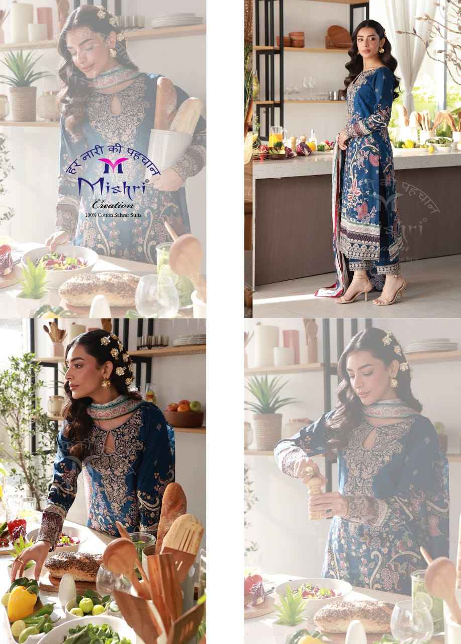 Mishri Creation Aarzu Vol 2 Cotton Dress Material 6 pcs Catalogue