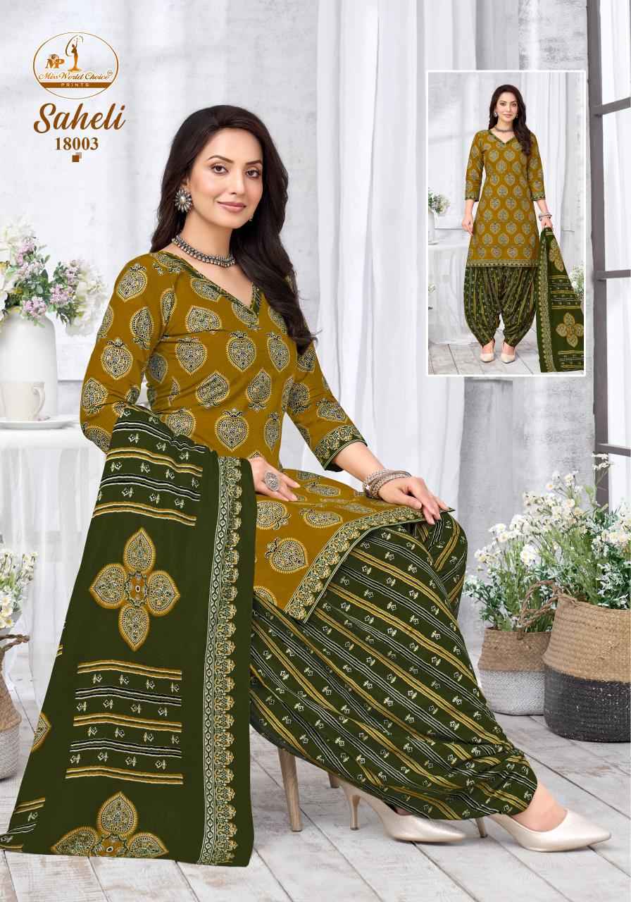 Miss World Choice Saheli Vol 18 Readymade Cotton Dress 10 pcs Catalogue