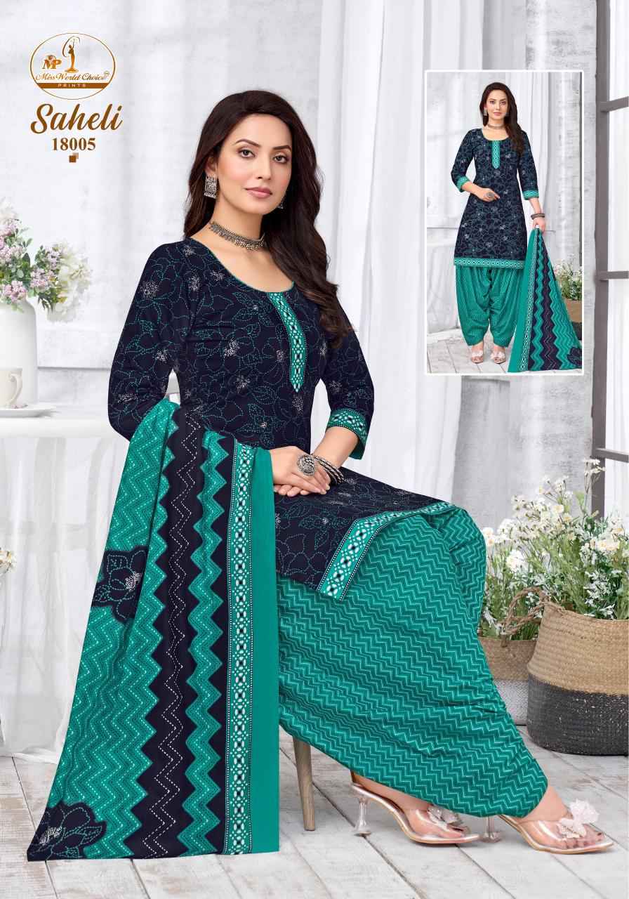 Miss World Choice Saheli Vol 18 Readymade Cotton Dress 10 pcs Catalogue