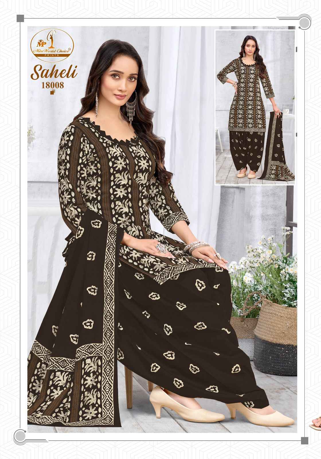 Miss World Choice Saheli Vol 18 Readymade Cotton Dress 10 pcs Catalogue