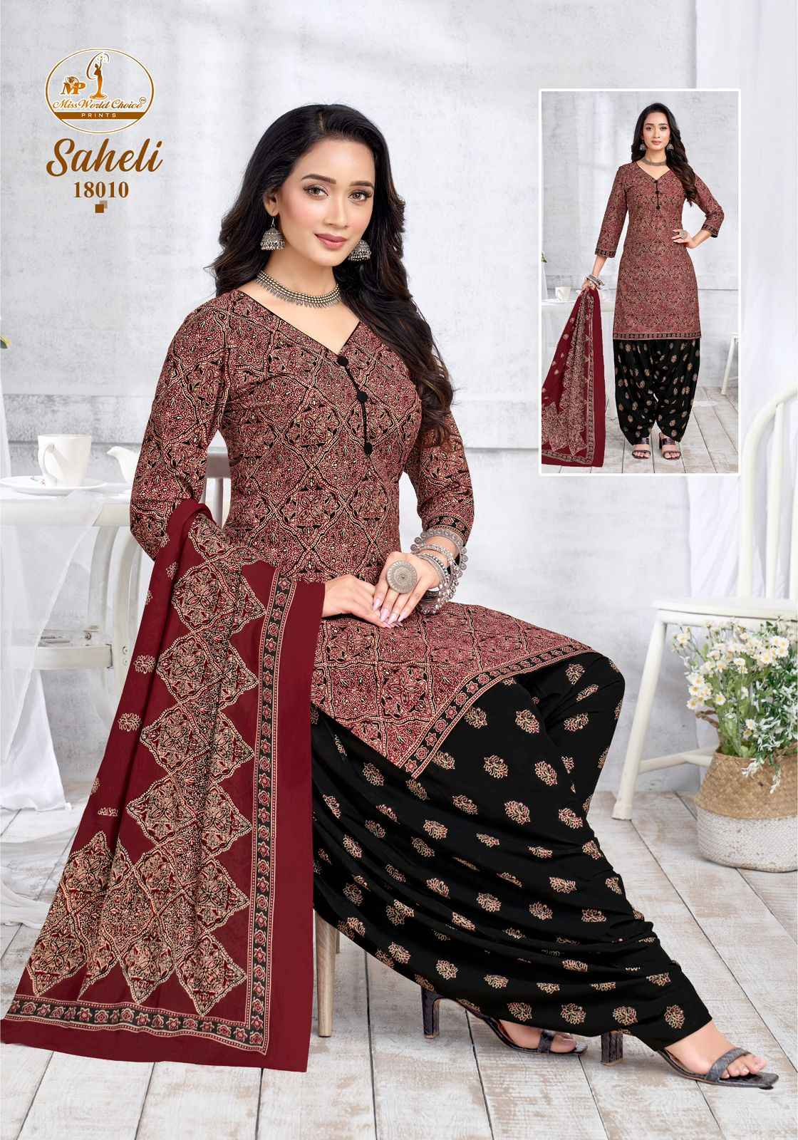 Miss World Choice Saheli Vol 18 Readymade Cotton Dress 10 pcs Catalogue
