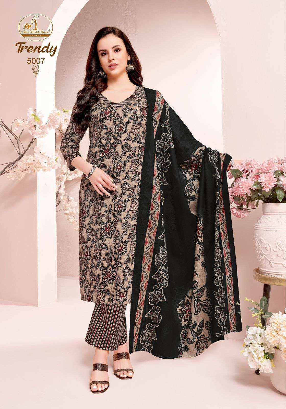 Miss World Choice Trendy Vol 5 Readymade Cotton Dress 10 pcs Catalogue