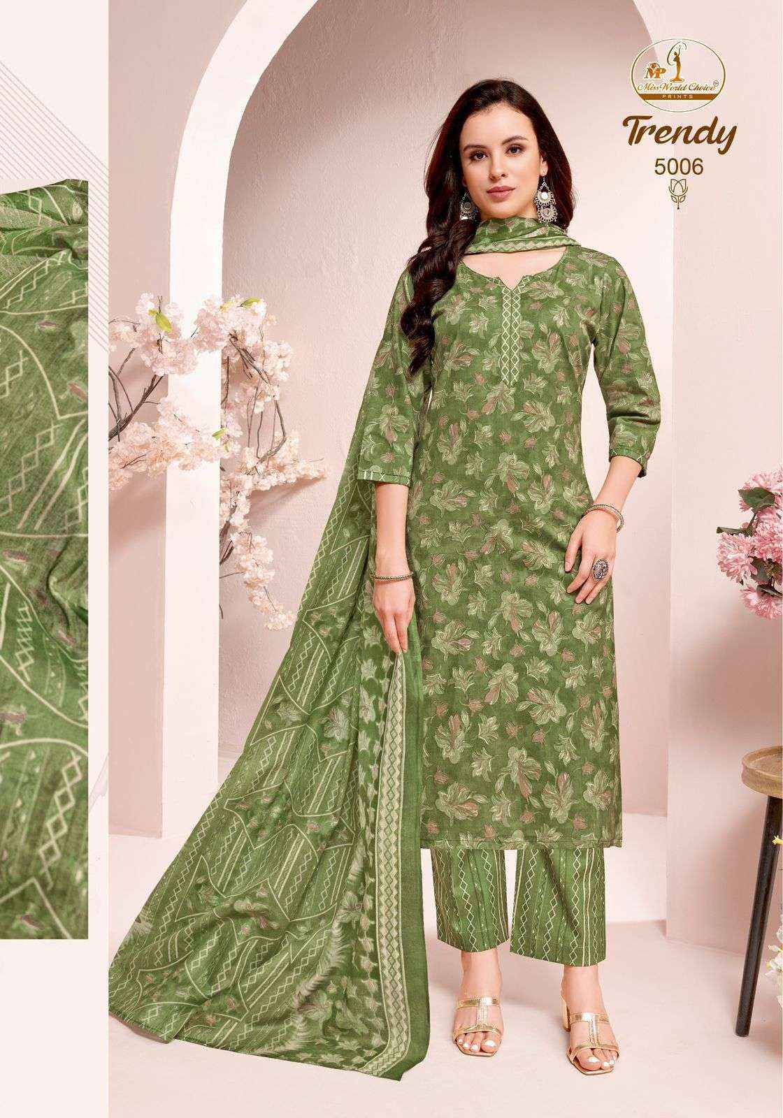 Miss World Choice Trendy Vol 5 Readymade Cotton Dress 10 pcs Catalogue