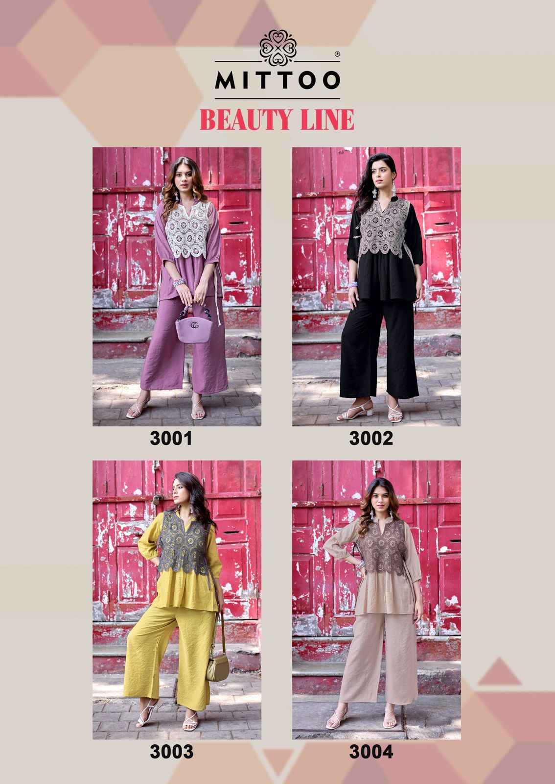 Mittoo Beauty Line Viscose Kurti Combo 4 pcs Catalogue