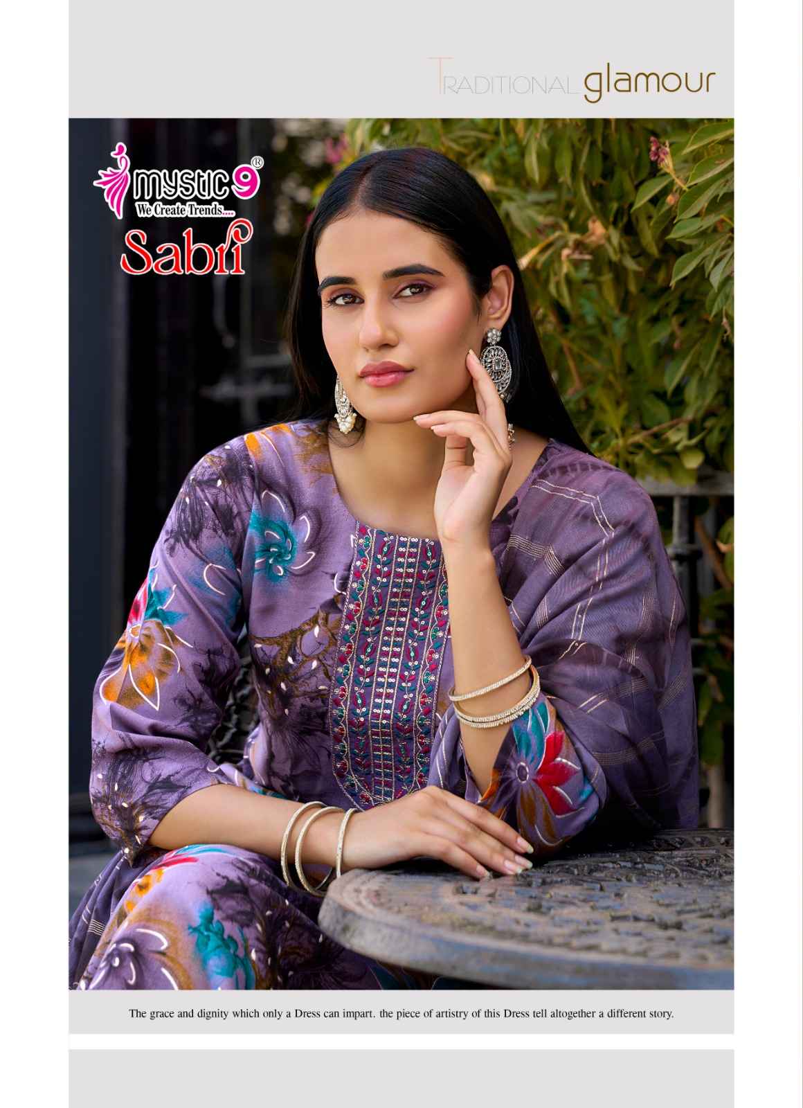 Mystic 9 Sabri Vol 15 Rayon Kurti Combo 8 pcs Catalogue