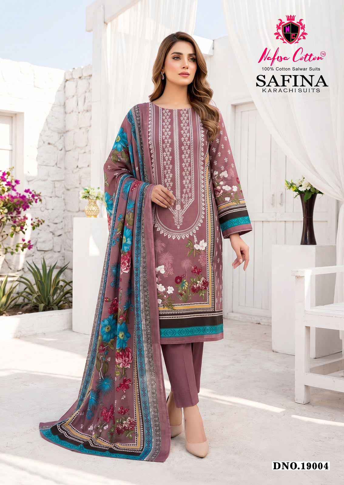 Nafisa Cotton Safina Vol 19 Cotton Dress Material 6 pcs Catalogue