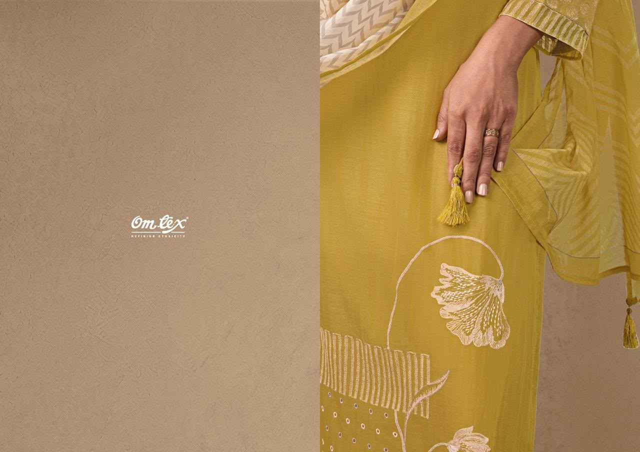 Omtex Navatmani Mal Chanderi Silk Dress Material 3 Pc Catalouge
