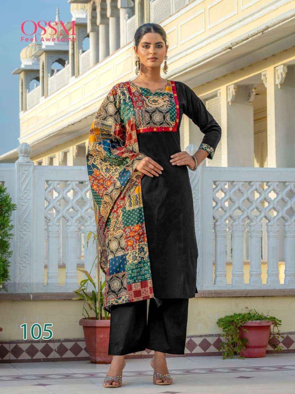 Ossm Mahek Vol 2 Cotton Kurti Combo 6 pcs Catalogue