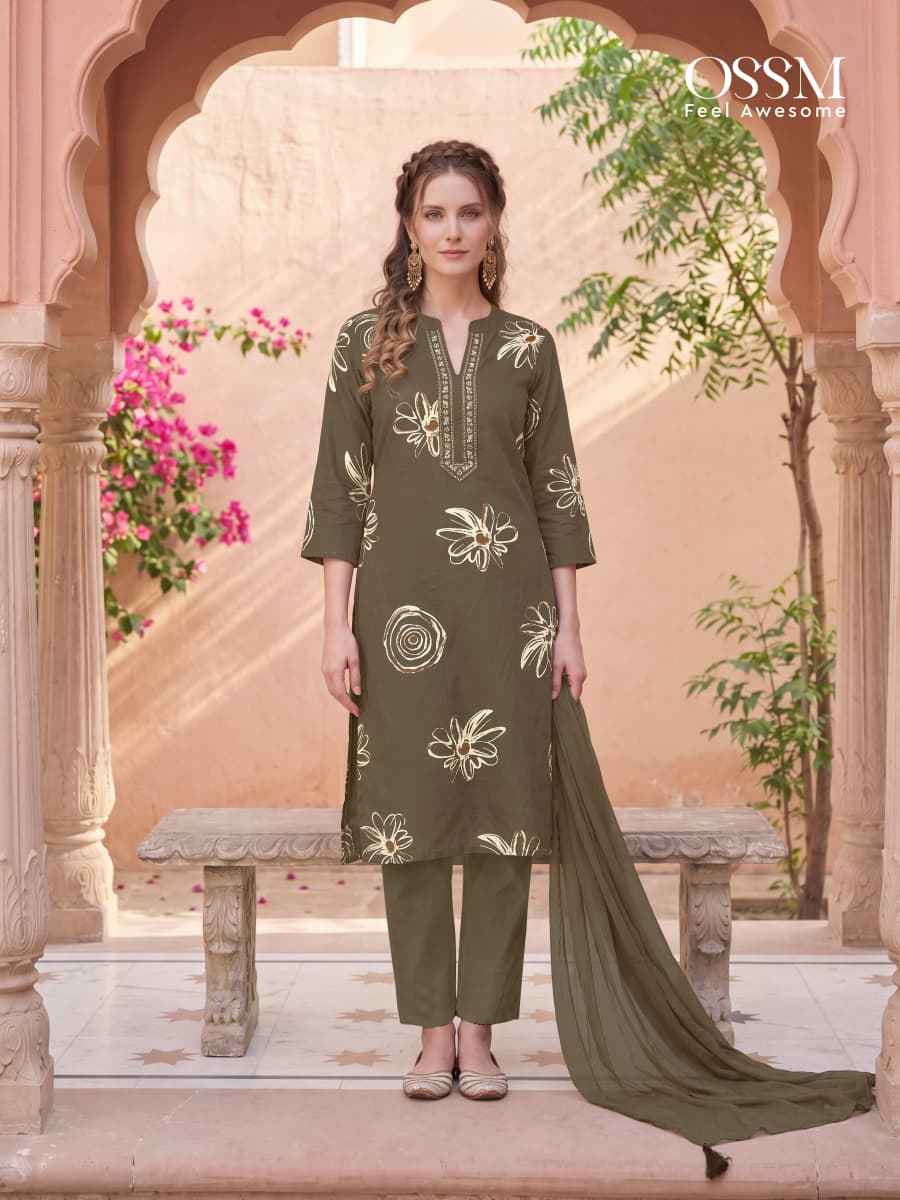 Ossm Mahima Vol 2 Reyon Kurti Combo 6 pcs Catalogue