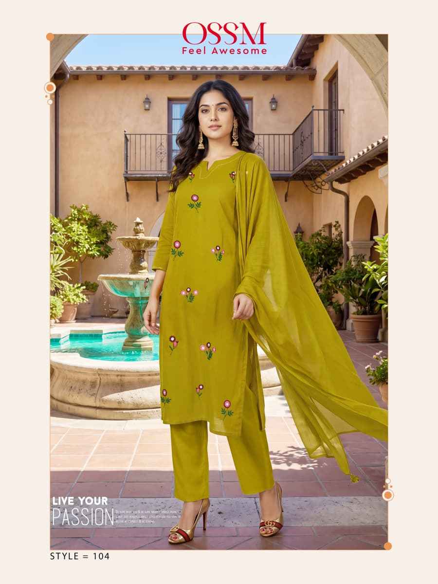Ossm Millie Cotton Kurti Combo 5 pcs Catalogue