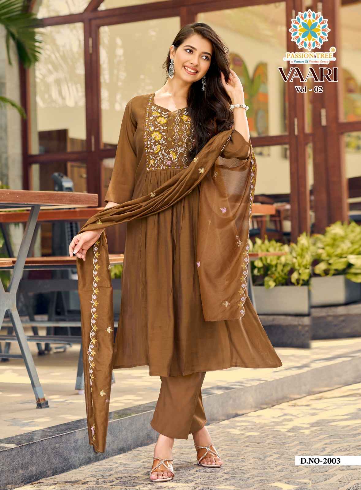 Passion Tree Vaari Vol 2 Mal Kurti Combo 6 pcs Catalogue