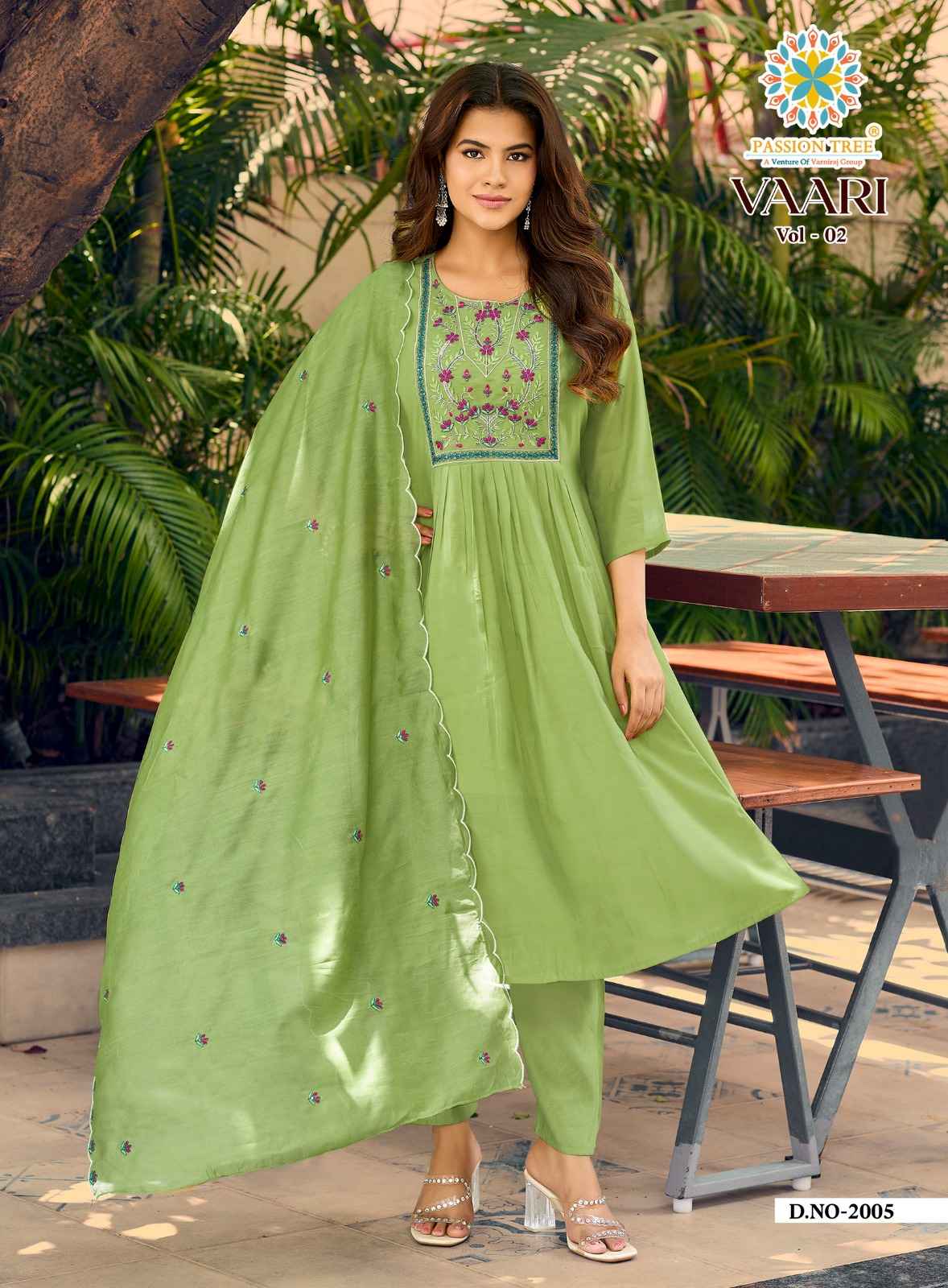Passion Tree Vaari Vol 2 Mal Kurti Combo 6 pcs Catalogue
