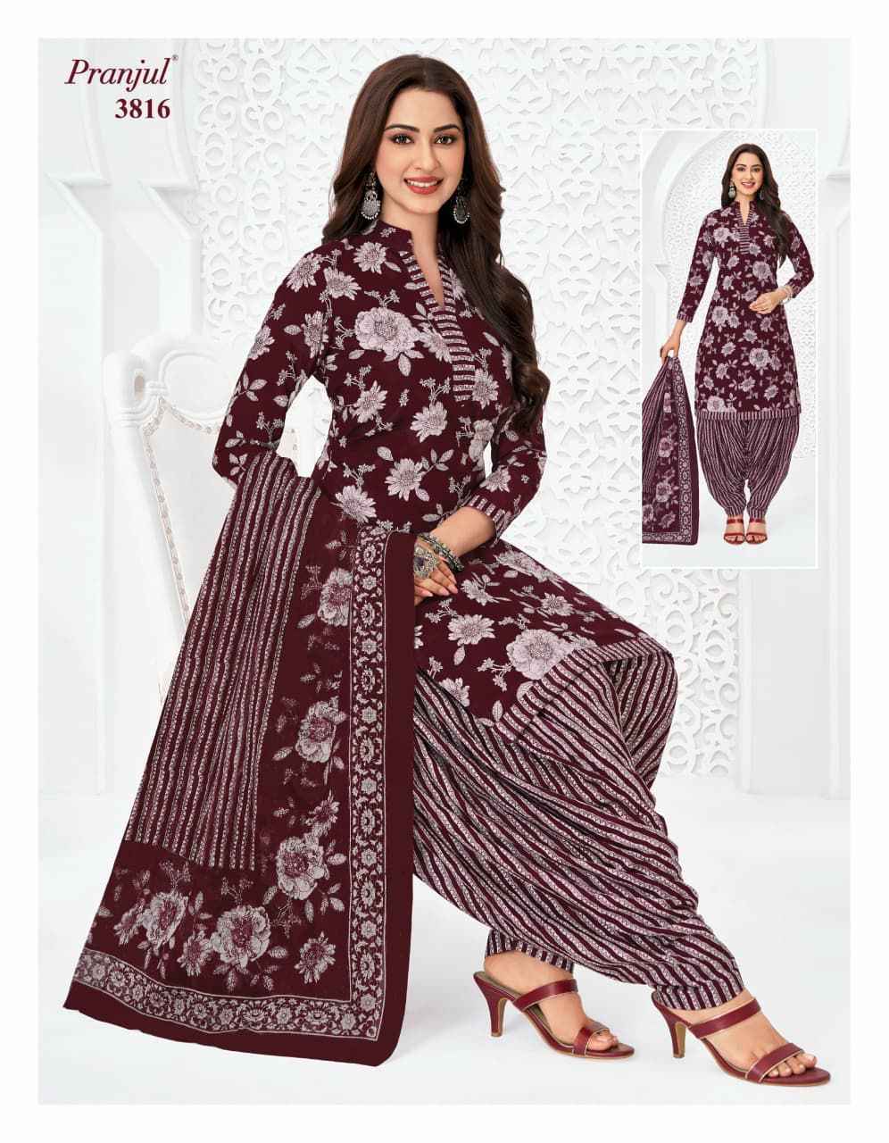 Pranjul Priyanshi Vol 38 Readymade Cotton Dress 30 pcs Catalogue