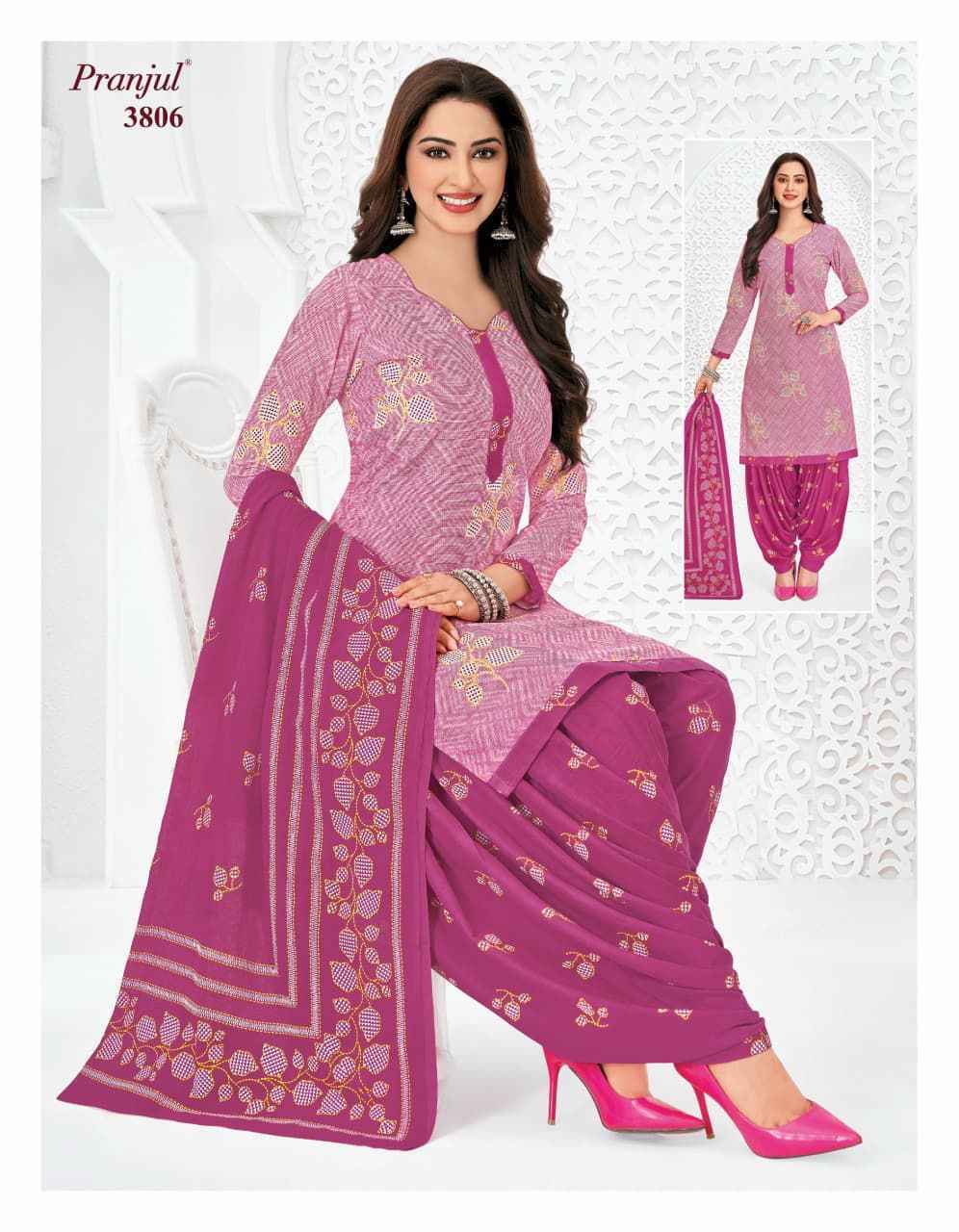 Pranjul Priyanshi Vol 38 Readymade Cotton Dress 30 pcs Catalogue