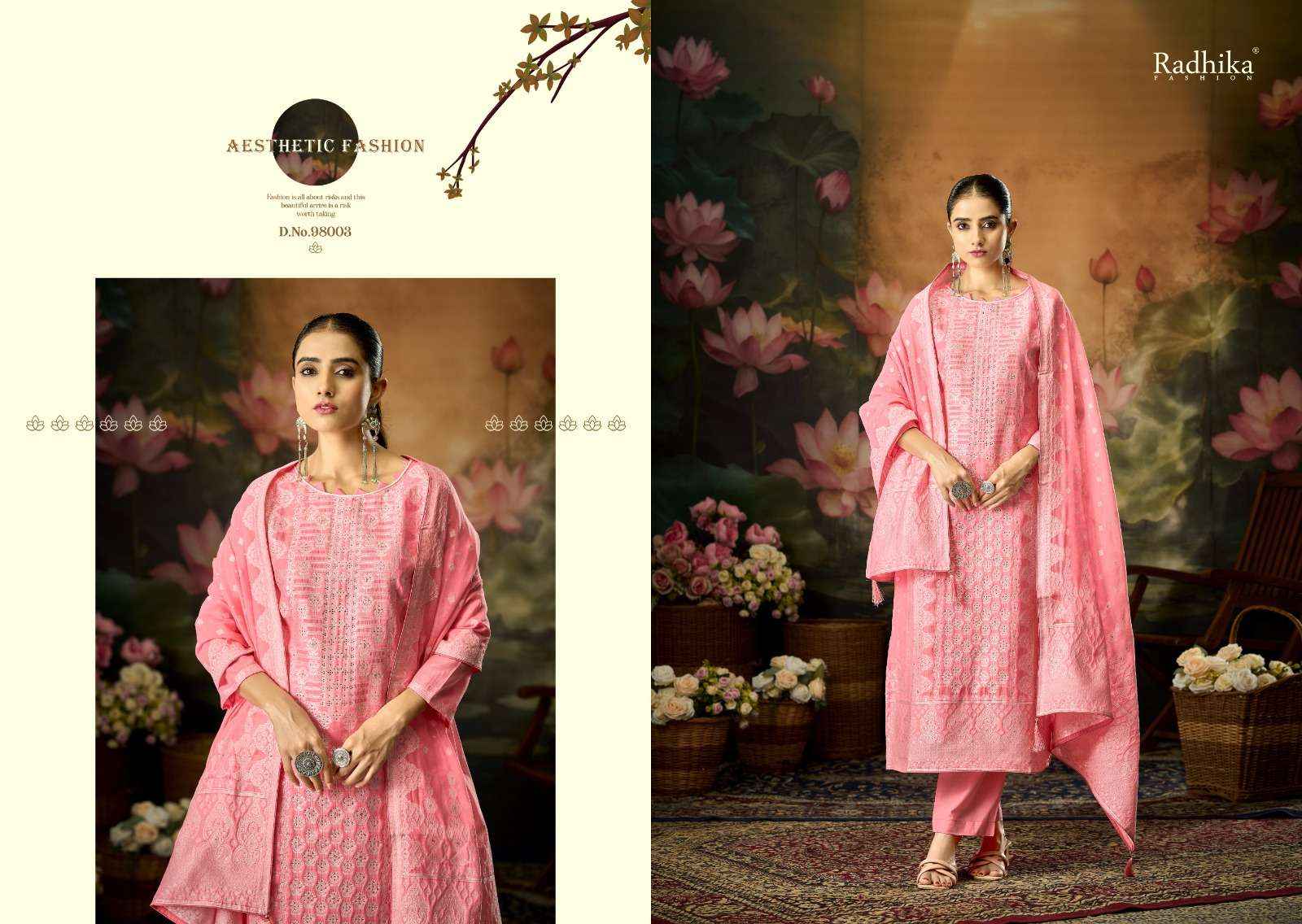 Radhika Fashion Azara Banarashi Adah Vol 12 Cotton Dress Material 6 pcs Catalogue