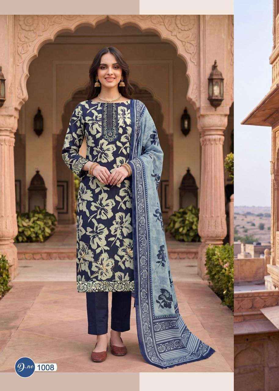Rahi Fab Ruby Rose Vol 1 Cotton Dress Material 8 pcs Catalogue